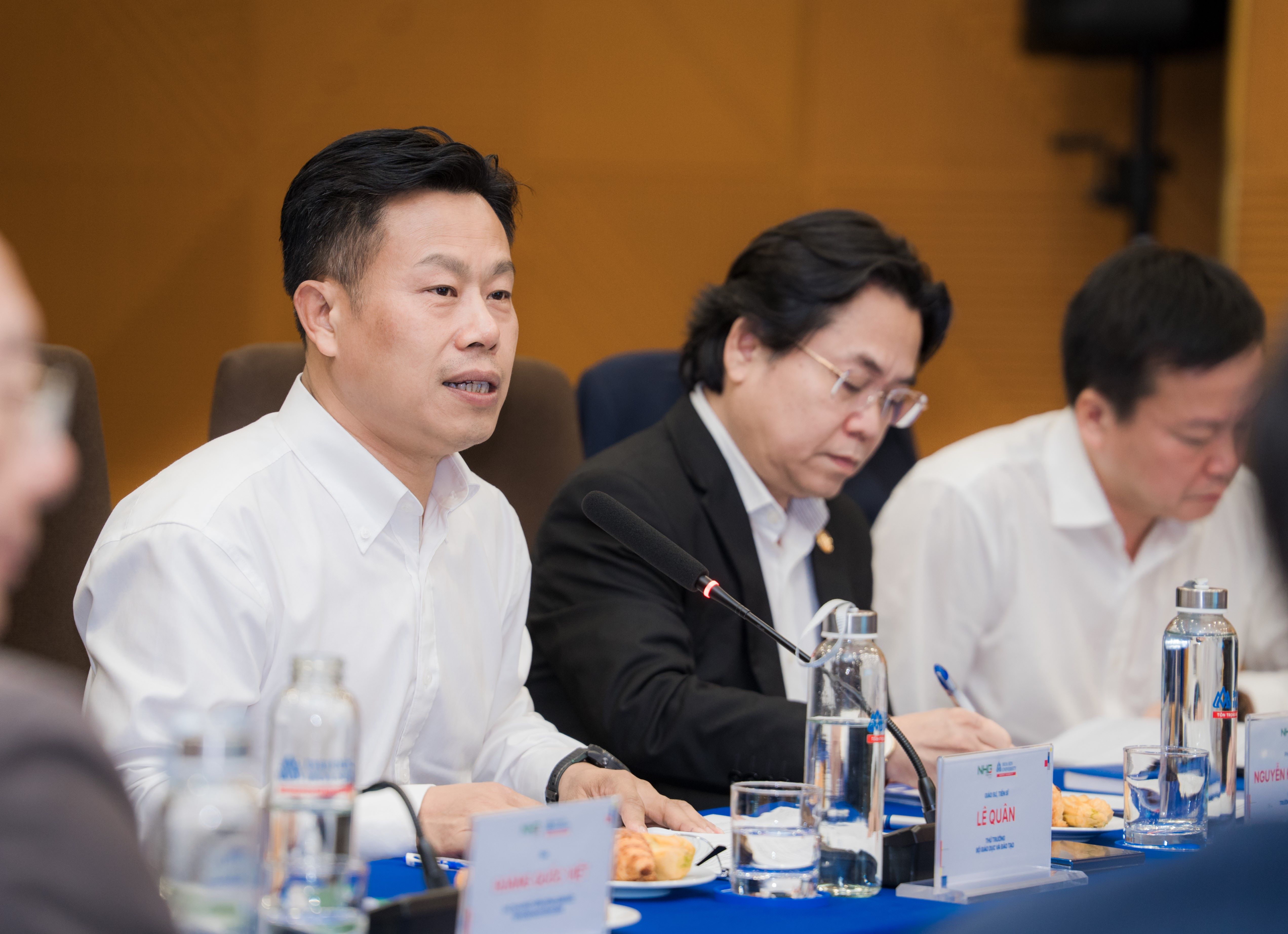 ông Hoàng Quốc Việt cho biết NHG xác định giáo dục là lĩnh vực cốt lõi, đầu tư lâu dài. 