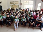 Vo Hong Son Center for Children with Special Needs is now bringing up 131 disabled children in difficult circumstances in Quang Ngai Province