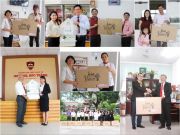 Hundreds of gifts are sent to the teachers, staff as the grace of spring