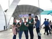  Ngày 23-5, gần 30 sinh viên Trường Đại học Bà Rịa Vũng Tàu (BVU) tham gia chương trình “Sinh viên với biển, đảo Tổ quốc" lần thứ 6 do Trung ương Hội Sinh viên Việt Nam tổ chức. Chương trình diễn ra trong 3 ngày từ ngày 23-5 đến 25-5 tại huyện Côn Đảo (tỉnh Bà Rịa - Vũng Tàu) với chủ đề "Tiếp bước những người anh hùng".