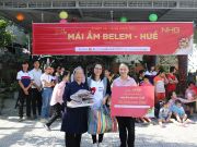 The gifts were donated from the Christmas music night "Gifts from Love" Christmas music program organized by the NHG Academic Council and students, where more than 800 million in funds were raised by NHG’s partners, parents and students on December 11th, 2019. 