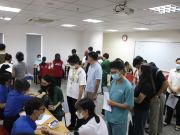 Hoạt động đã thu hút được rất nhiều sự quan tân, tham gia đông đảo từ các bạn sinh viên.
