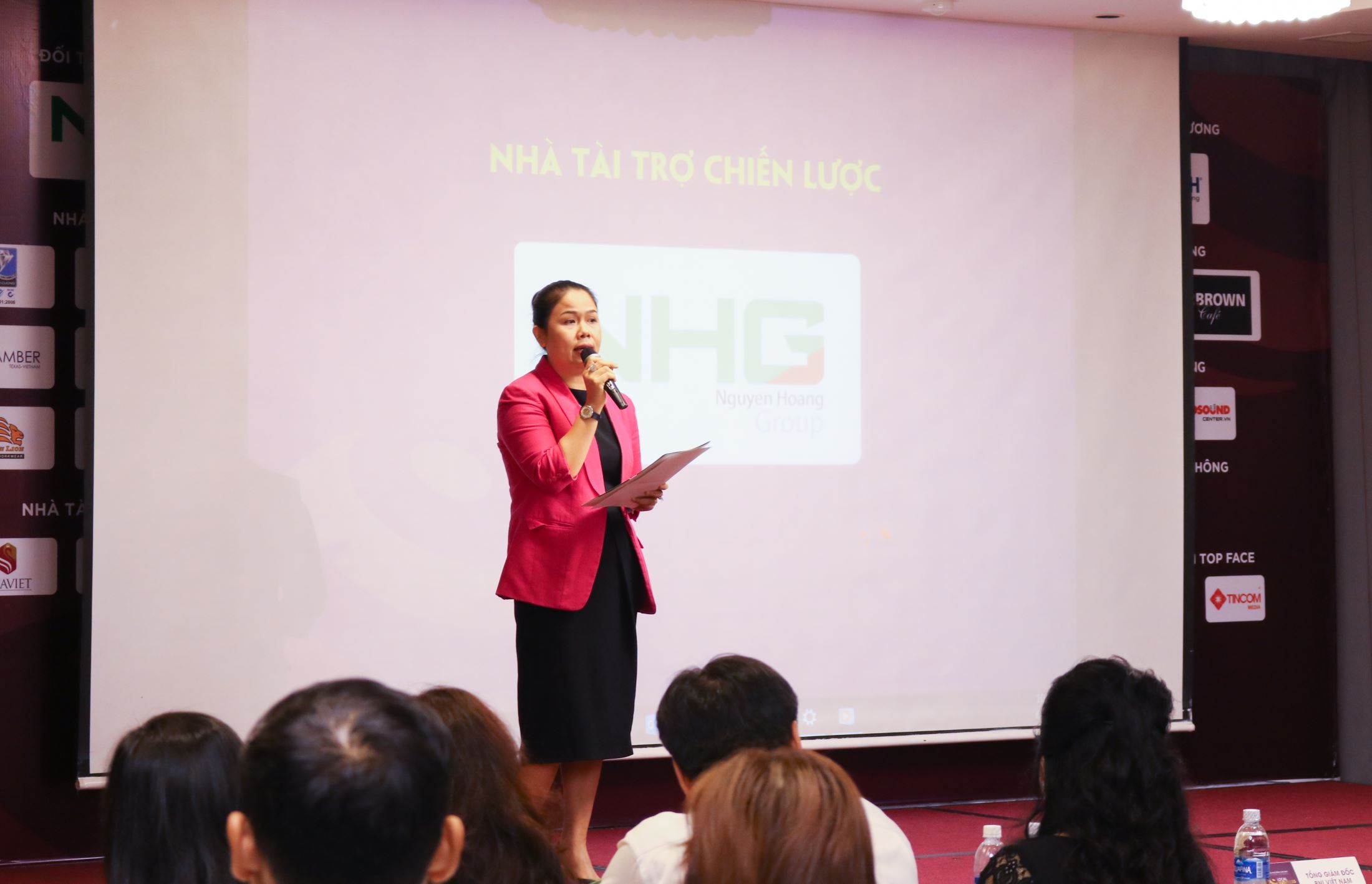 "I strongly believe the cooperation between NHG - BNI will help strengthen the business community, especially youth generations together with Vietnam to step up global integration.", said Ms. Hoang Nguyen Thu Thao, CEO of NHG at the event.