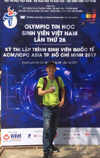 Do Nhat Truong in the Vietnam Informatics Olympiad 2017