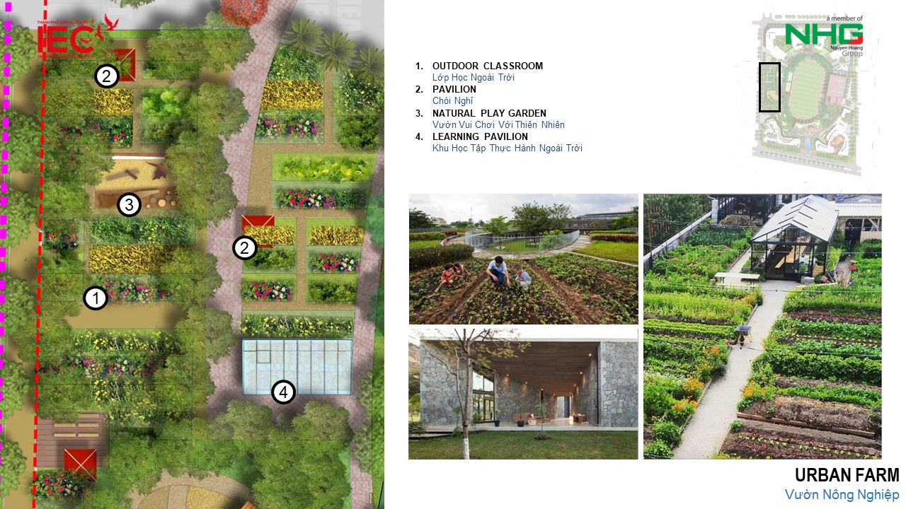 Phối Phối cảnh 3D- Vườn nông nghiệp tại IEC 
