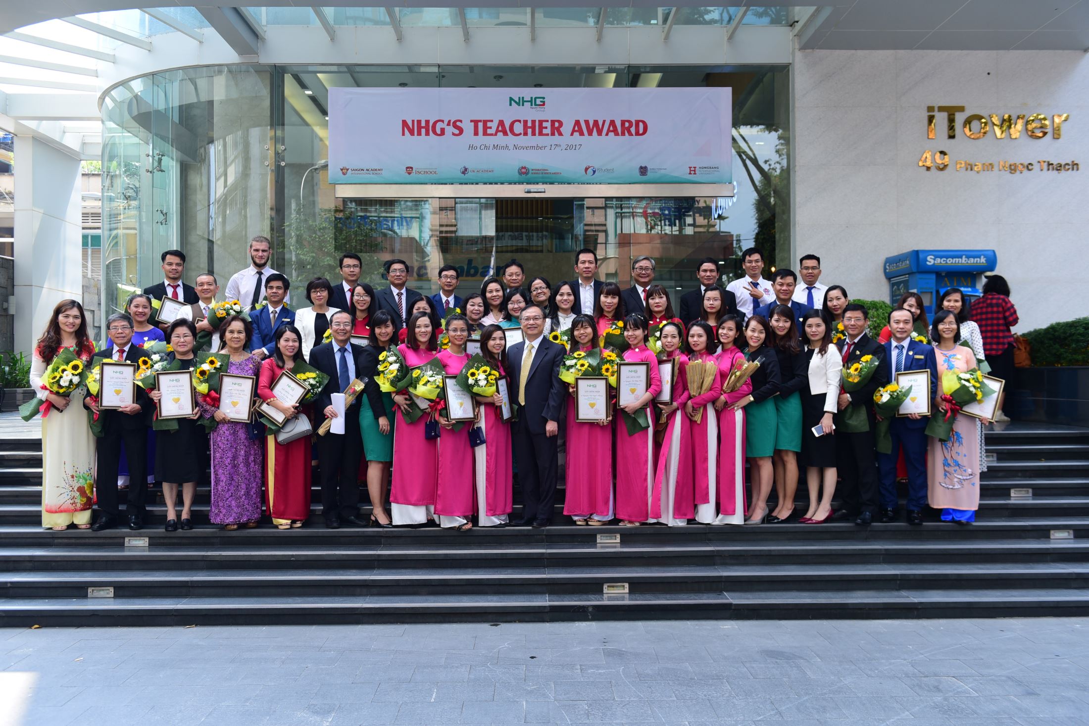 NHG's Board of Directors and all the teachers at the ceremony
