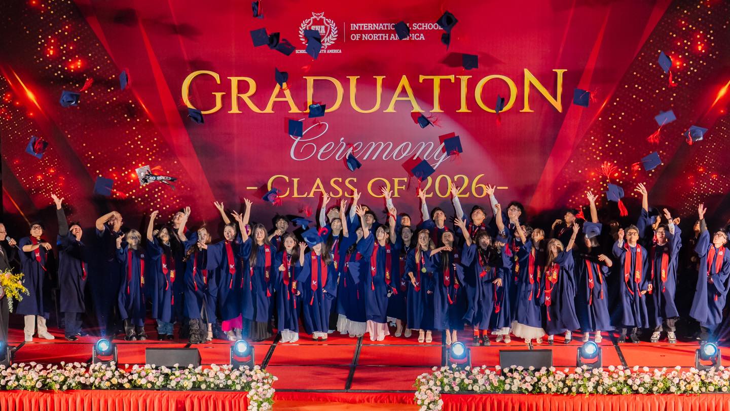 Hình ảnh Class of 2026 tại buổi lễ tốt nghiệp