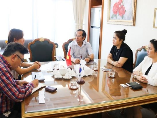 NHG CEO welcomed representatives of Sogang University, Korea, to the group office on November 24th, 2016