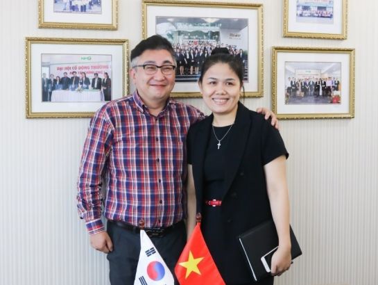 CEO của NHG tiếp đón đại diện ĐH Sogang, Hàn Quốc thăm và làm việc với Tập đoàn ngày 24/11/2016