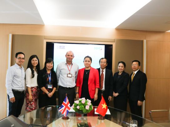 On November 21, NHG and the British Council signed a formal authorization in organizing the IELTS exam, which begins the process for NHG’s evaluation and improvement of English teaching quality particularly in Vietnam