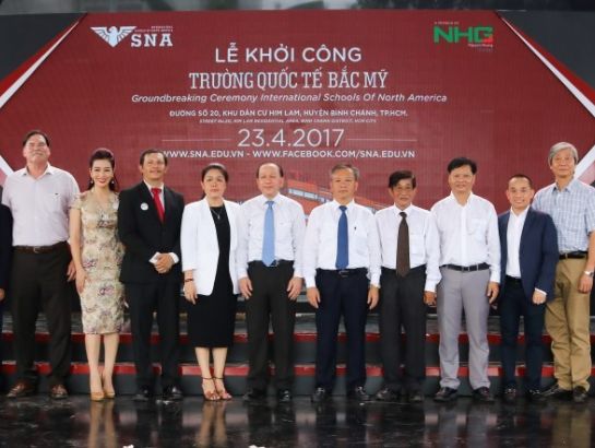 NHG leaders and guests during the ceremony