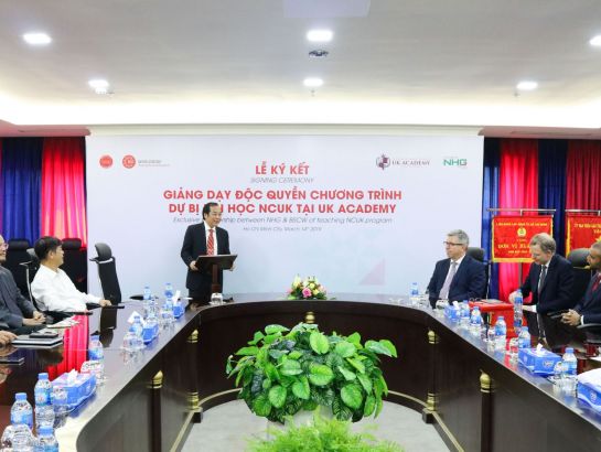 Dr. Do Manh Cuong, Deputy CEO speech at the event