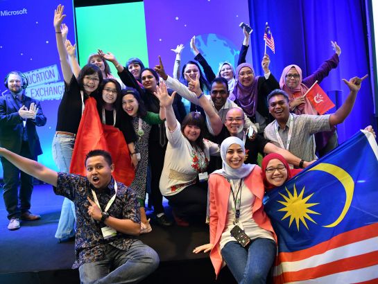 More than 350 teachers and educational leaders from 109 countries around the world attending the forum.