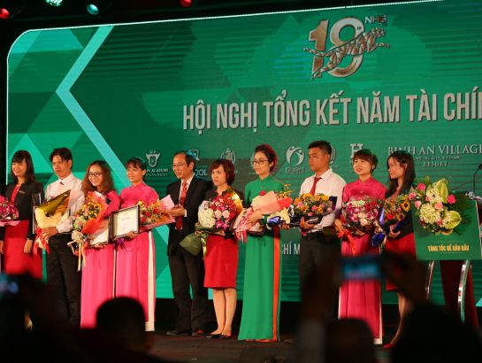 168 individuals, teams and units were rewarded for contribution in the last finalcial year.