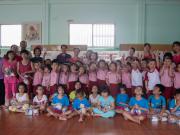 SGA teachers and students visiting Huynh De charity house, September 2016.