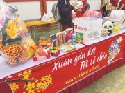 Lots of helpful stuff donated in the traditional spring market at iSchool Quy Nhon