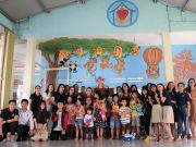 Cô nhi viện Phú Hòa đã trở thành một địa điểm thân thương của học sinh IEC Quảng Ngãi trong các hoạt động thiện nguyện.