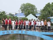 "Hãy yêu như thầy đã yêu" - Học sinh, sinh viên NHG tại viện dưỡng lão tình thương Xuân Lộc, Đồng Nai, nơi được chăm chút cảnh quan và không gian sống yên bình, thơ mộng.