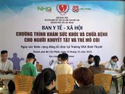 Ngày Sức khỏe cộng đồng do Quỹ từ thiện Bông hồng nhỏ phối hợp cùng Hội Bảo trợ Người khuyết tật và Trẻ mồ côi TP.HCM và Tập đoàn giáo dục Nguyễn Hoàng tổ chức. 