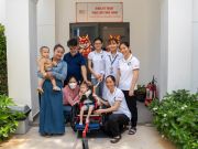 Chương trình nằm trong dự án Wheelchair for Kids được tổ chức NOJF ( No Ordinary Journey Foundation) bảo trợ.