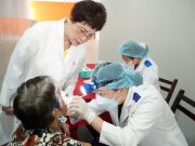 Tại chương trình, nhiều hạng mục khám đã được triển khai.