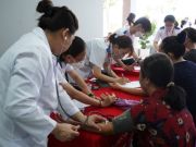 Đo khám tầm soát đường huyết, khám nội tổng quát, khám răng hàm mặt, khám ngoại, khám cơ xương khớp - vật lý trị liệu...