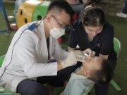 HIU lecturers and students provided dental care to more than 2,000 residents, including many children and elderly people in underprivileged areas and underserved medical facilities.