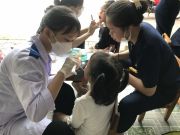 HIU lecturers and students provided dental care to more than 2,000 residents, including many children and elderly people in underprivileged areas and underserved medical facilities.