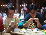 Hoạt động làm tò he – ký ức tuổi thơ được tái hiện tại chương trình