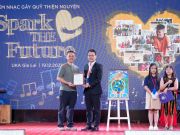 A vibrant atmosphere filled the art auction area as students, parents, and guests came together to spread humanistic values through every artwork.